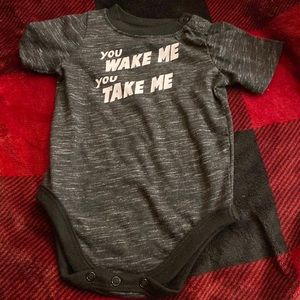 Garanimals 3-6M onesie.